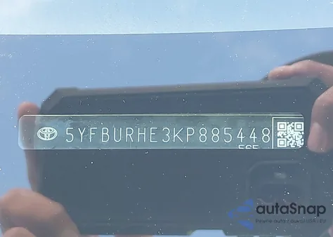 2019 Toyota Corolla Se from USA, damaged, VIN 5YFBURHE3KP885448